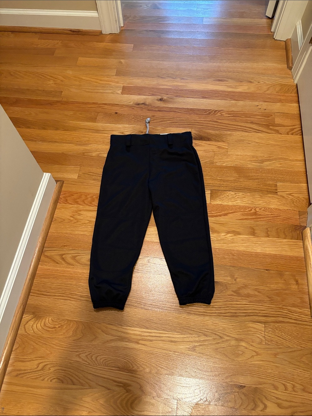 Easton Boys Black Pull-On Baseball Knickers - youth large